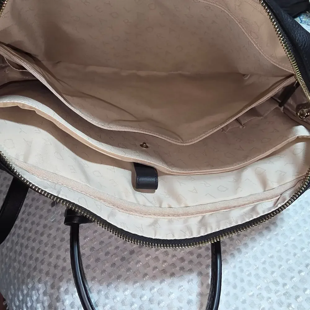 RADLEY LONDON XL BLACK ACADEMIA WAY LAPTOP CROSSBODY BAG